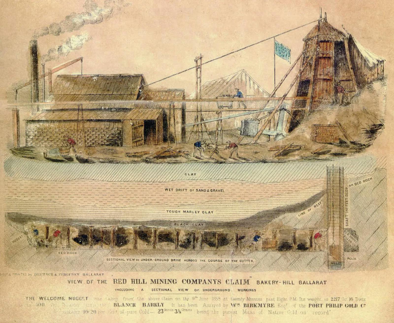 Old image of  Red Hill Mining Company