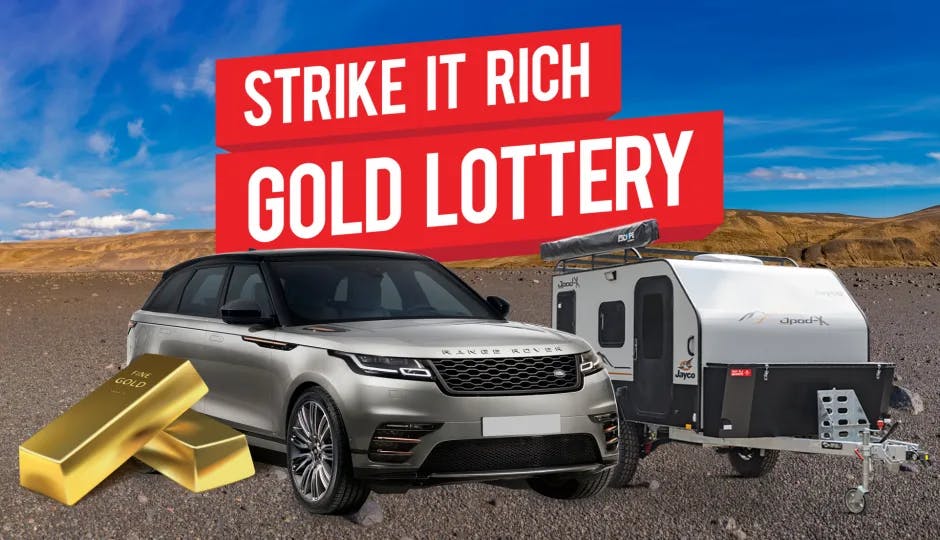 Strike it Rich! Gold Lottery